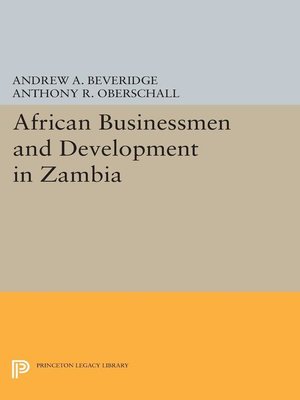 cover image of African Businessmen and Development in Zambia